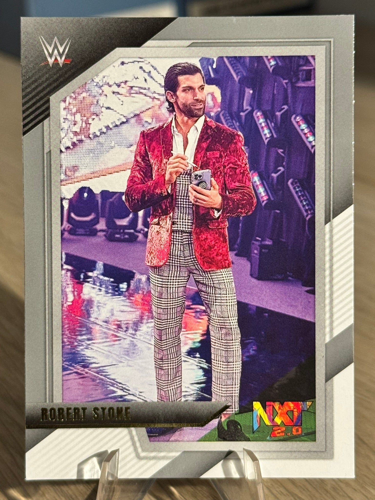 Robert Stone #89 "Gold" Panini WWE NXT 2022