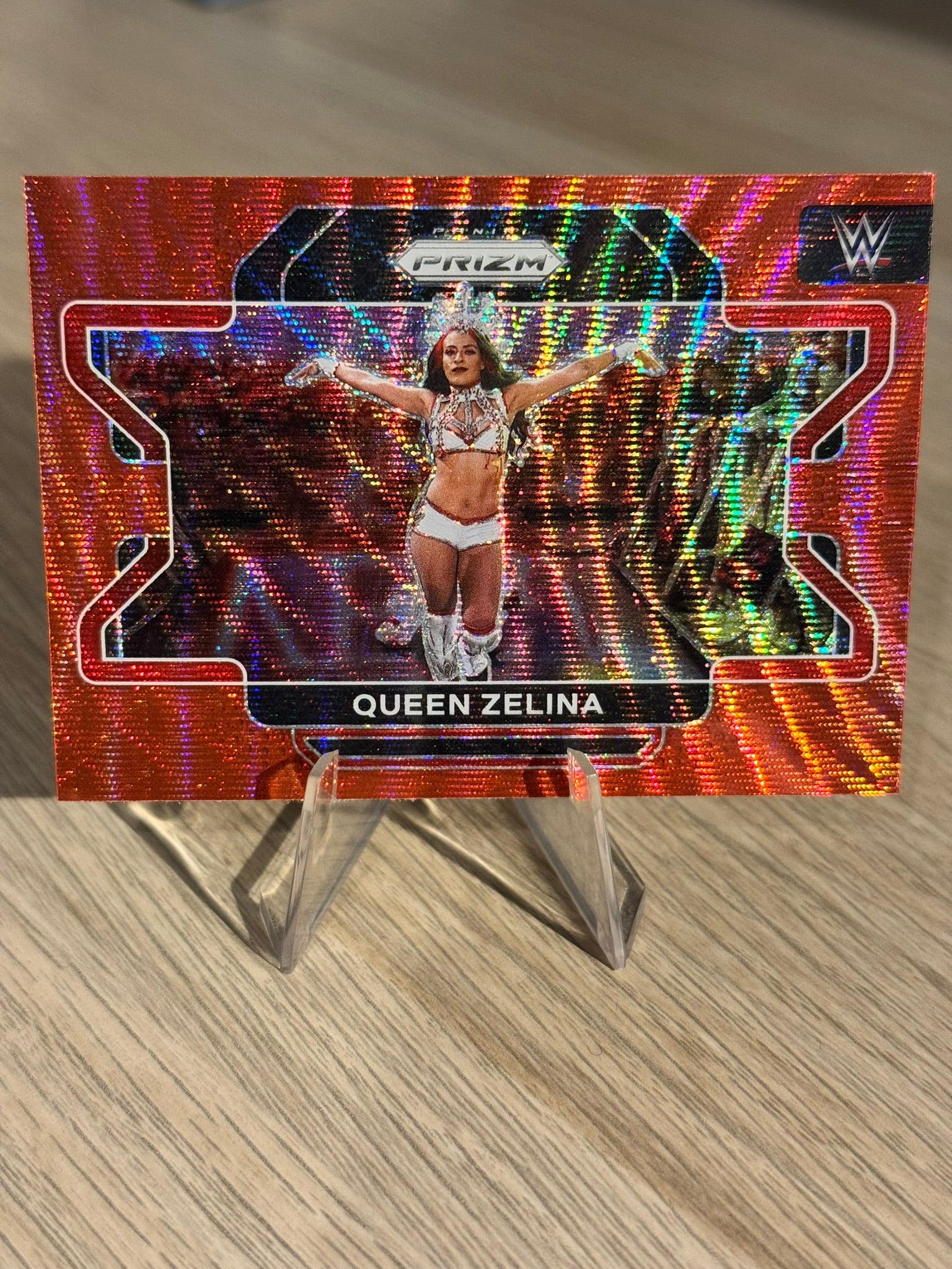 Queen Zelina 2022 "Ruby Wave Prizm" WWE Prizm 2022 #44