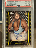 Otis 2018 Rookie On Card Autograph PSA 8 NXT 2018 #A-OD