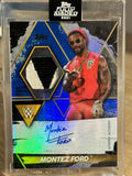 Montez Ford 2021 On Card Autograph Relic /25 Fully Loaded 2021 #P-MF
