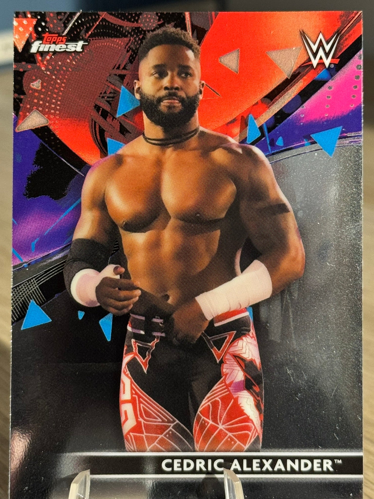 Cedrick Alexander WWE Topps Finest 2021 #8