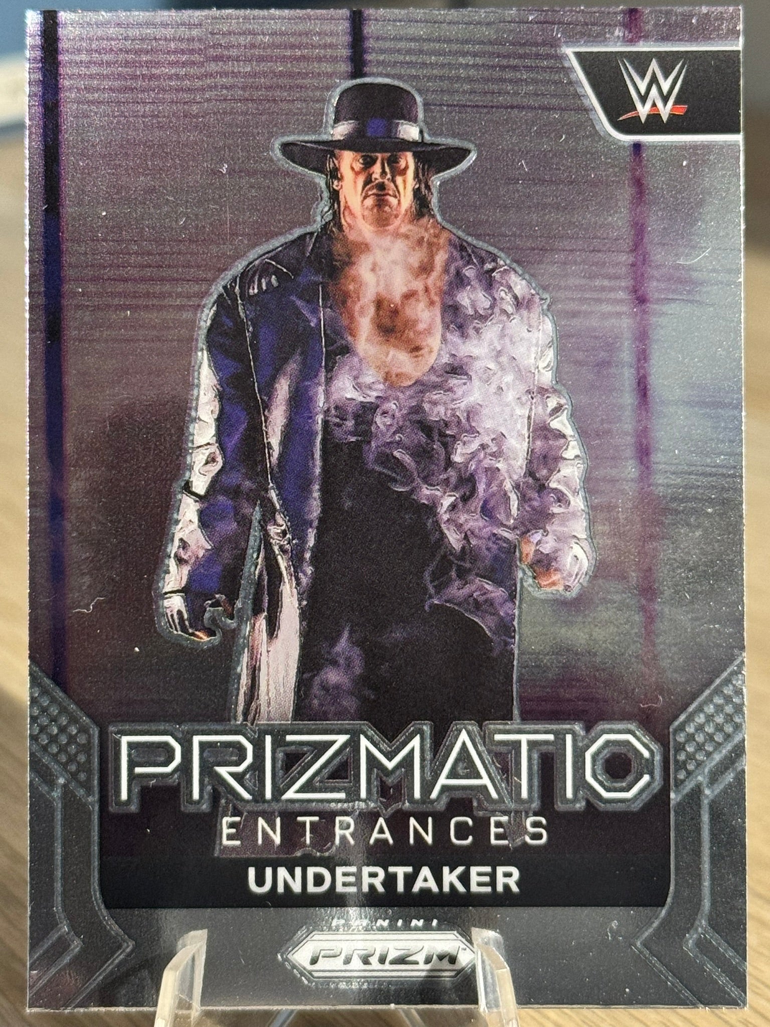 Undertaker 2024 "Prizmatic Entrances" Insert WWE Panini Prizm 2024 #7