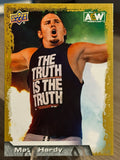 Matt Hardy 2022 Gold AEW Upper Deck 2022 #41