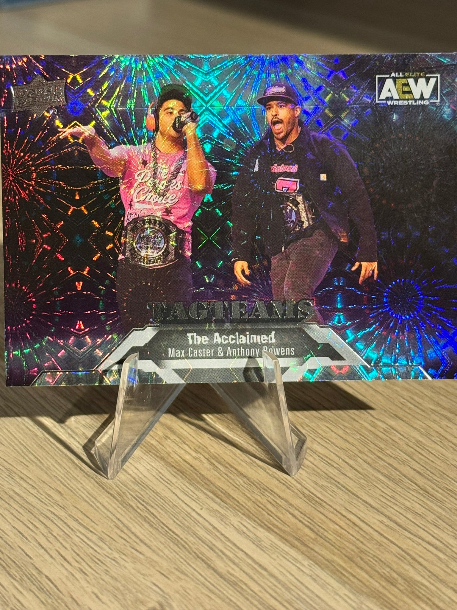 The Acclaimed 2023 "Pyro" AEW Upper Deck 2023 #77