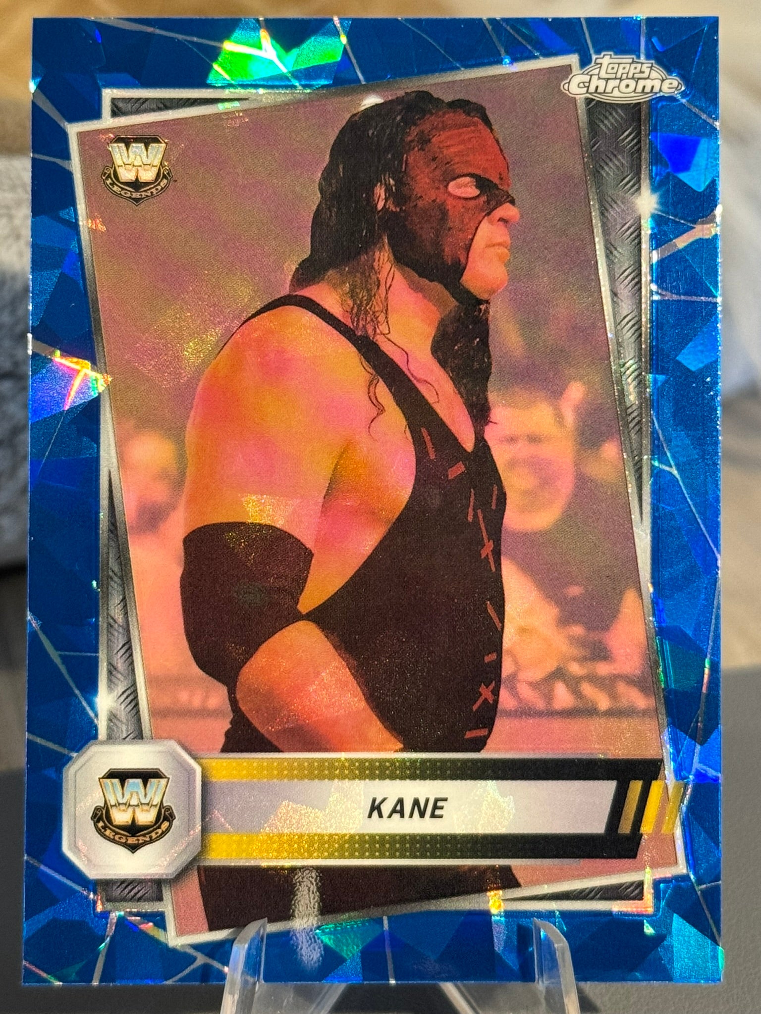 Kane 2025 WWE Topps Chrome Sapphire 2025 #4