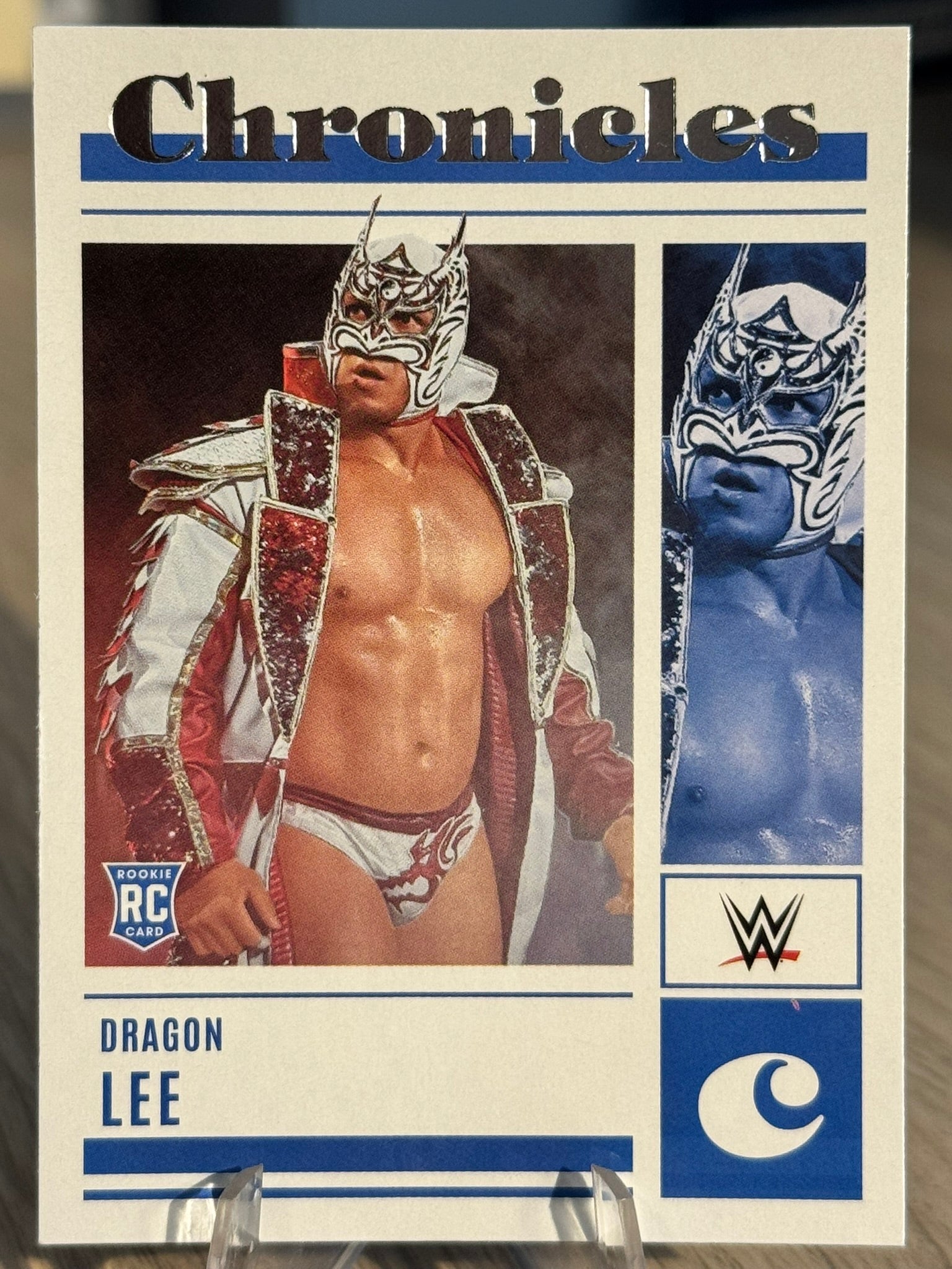 Dragon Lee Rookie Card 2023 WWE Chronicles #18