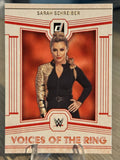 Sarah Schreiber Bronze 2023 Voices Of The Ring WWE Chronicles 2023 #196