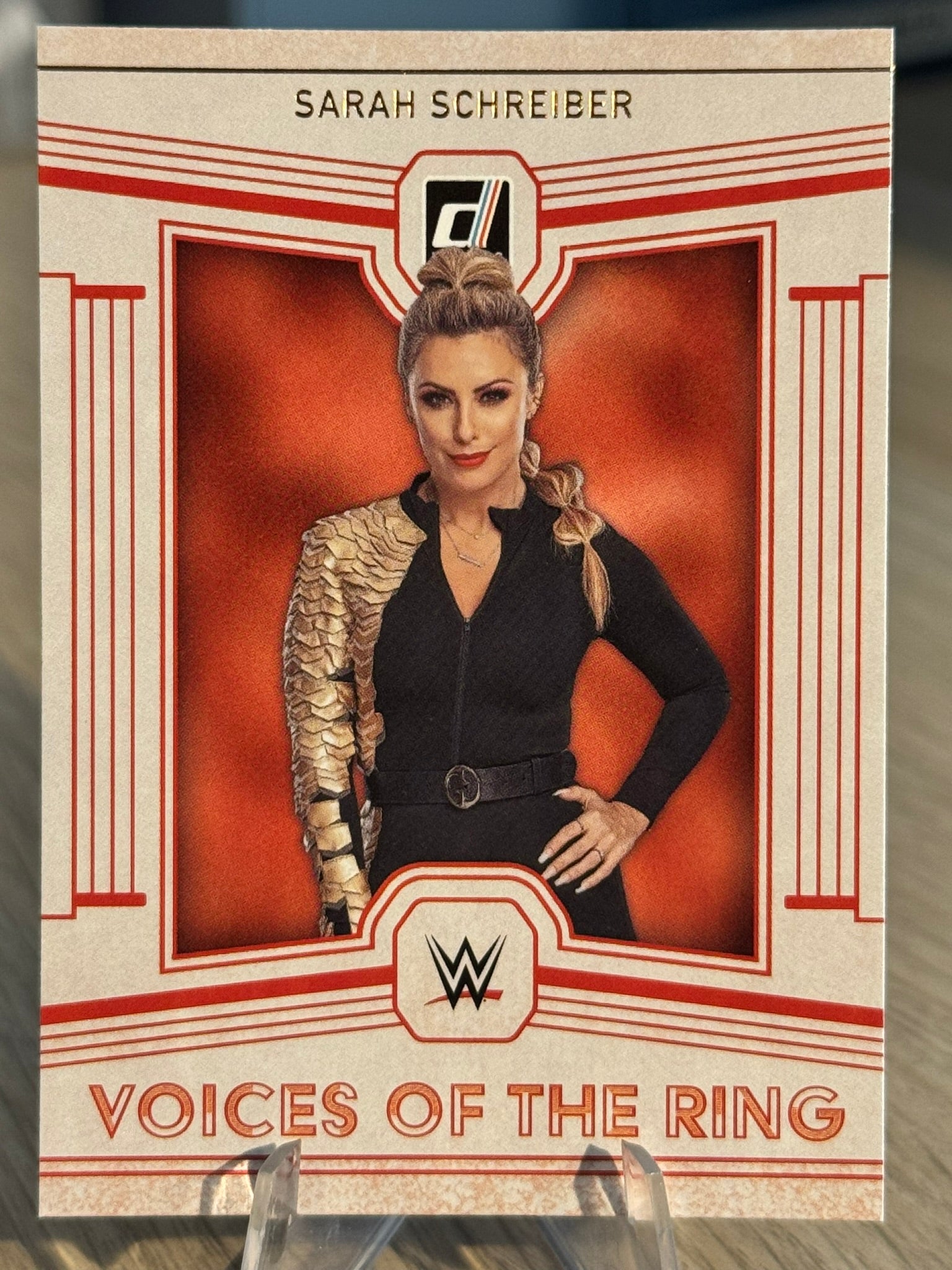 Sarah Schreiber Bronze 2023 Voices Of The Ring WWE Chronicles 2023 #196