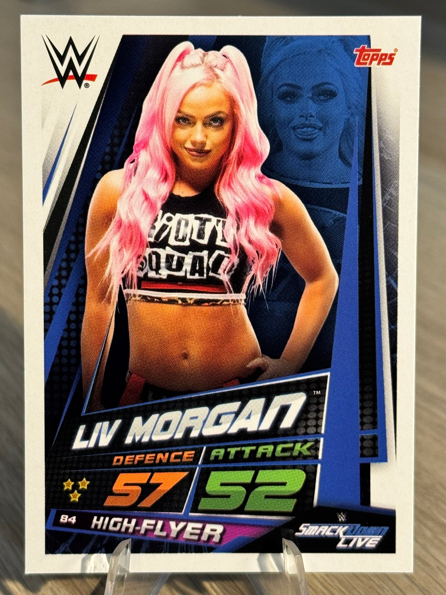 Liv Morgan 2019 WWE Slam Attax Universe #84