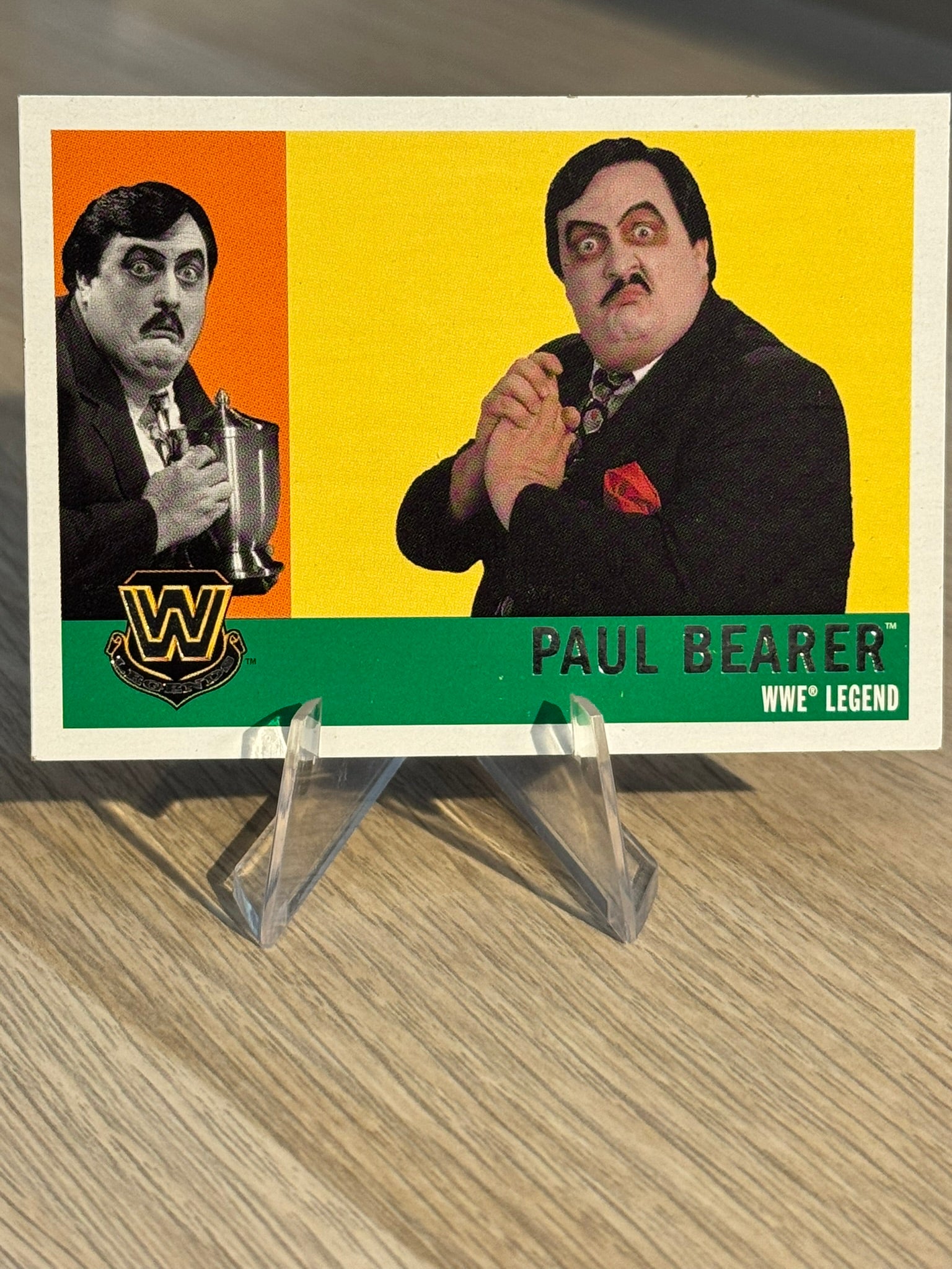 Paul Bearer 2006 Promo Card WWE Heritage 2006 #V4