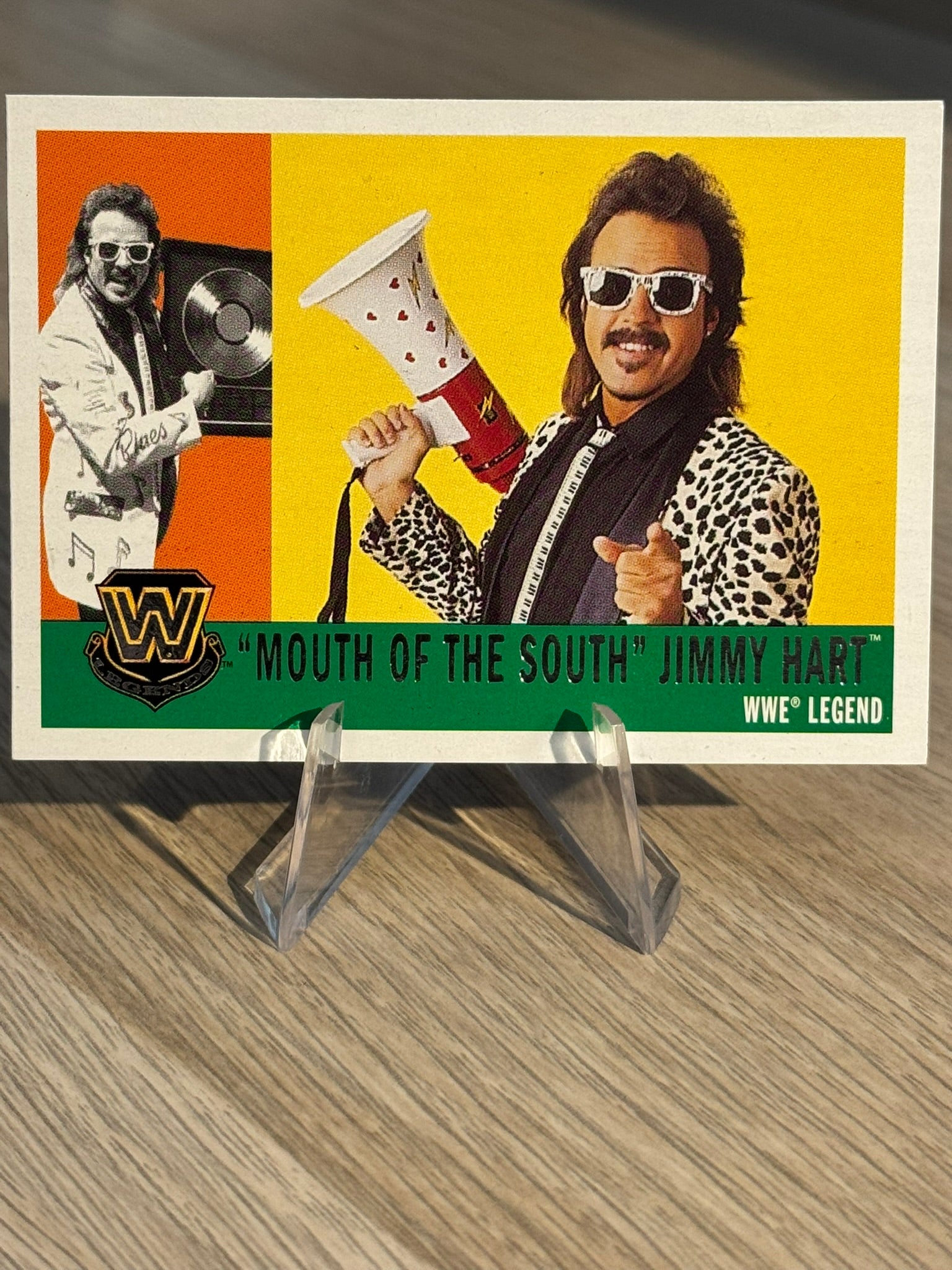 Jimmy Hart 2006 Promo Card WWE Heritage 2006 #V3