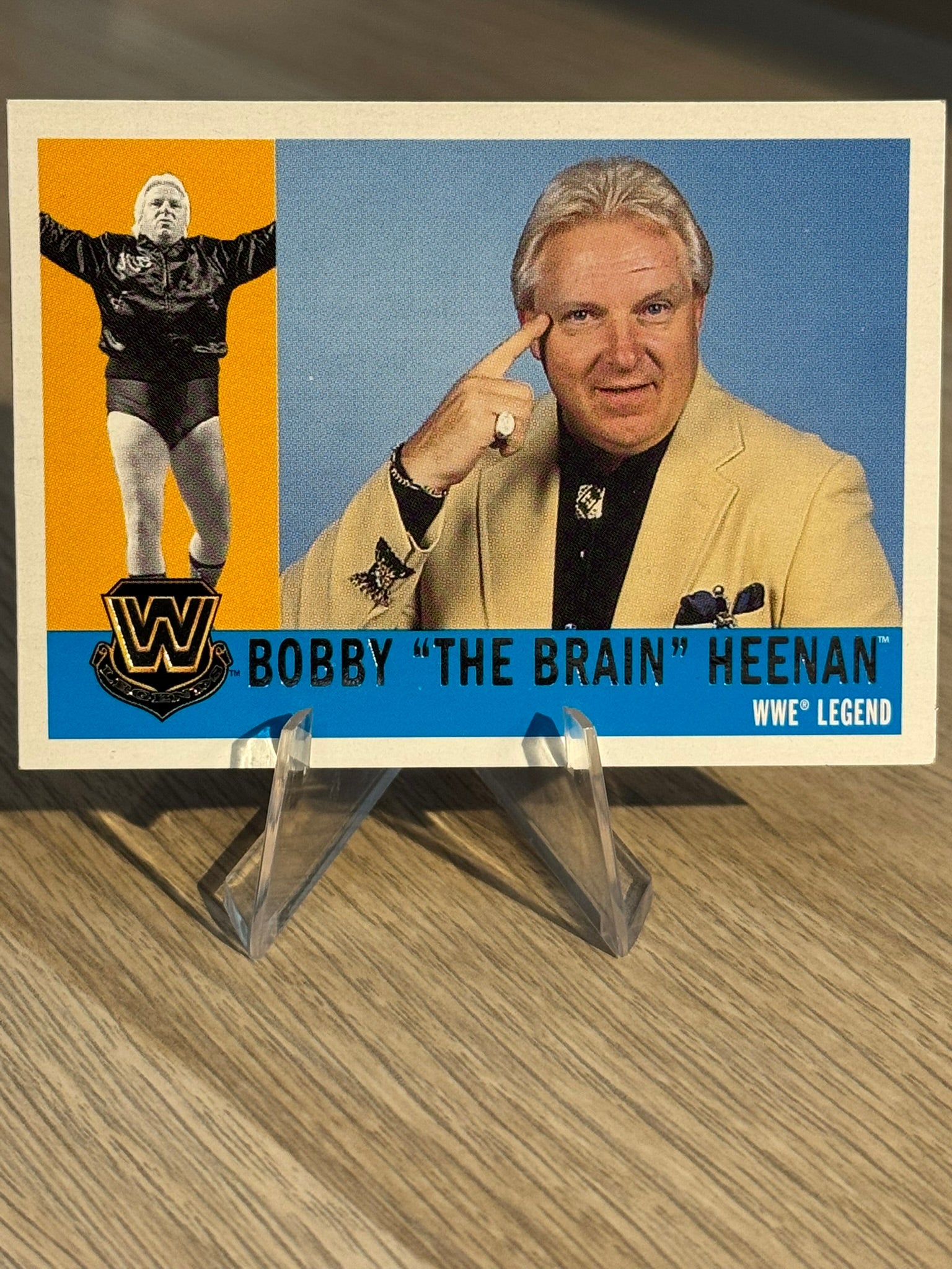 Bobby Heenan 2006 Promo Card WWE Heritage 2006 #V1
