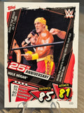 Hulk Hogan 25th Anniversary WWE Slam Attax #233