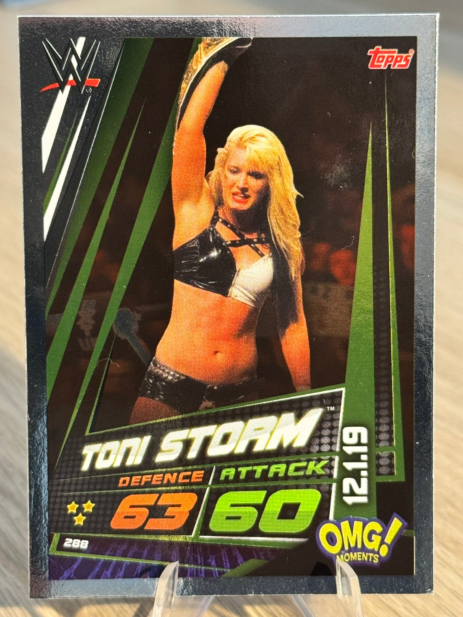 Toni Storm OMG Moments WWE Slam Attax #288