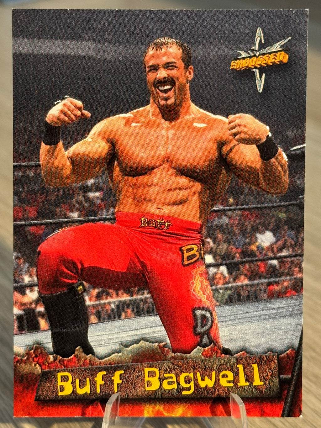 Buff Bagwell 1999 Promo WCW Embossed #P1