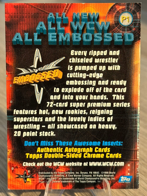 Buff Bagwell 1999 Promo WCW Embossed #P1