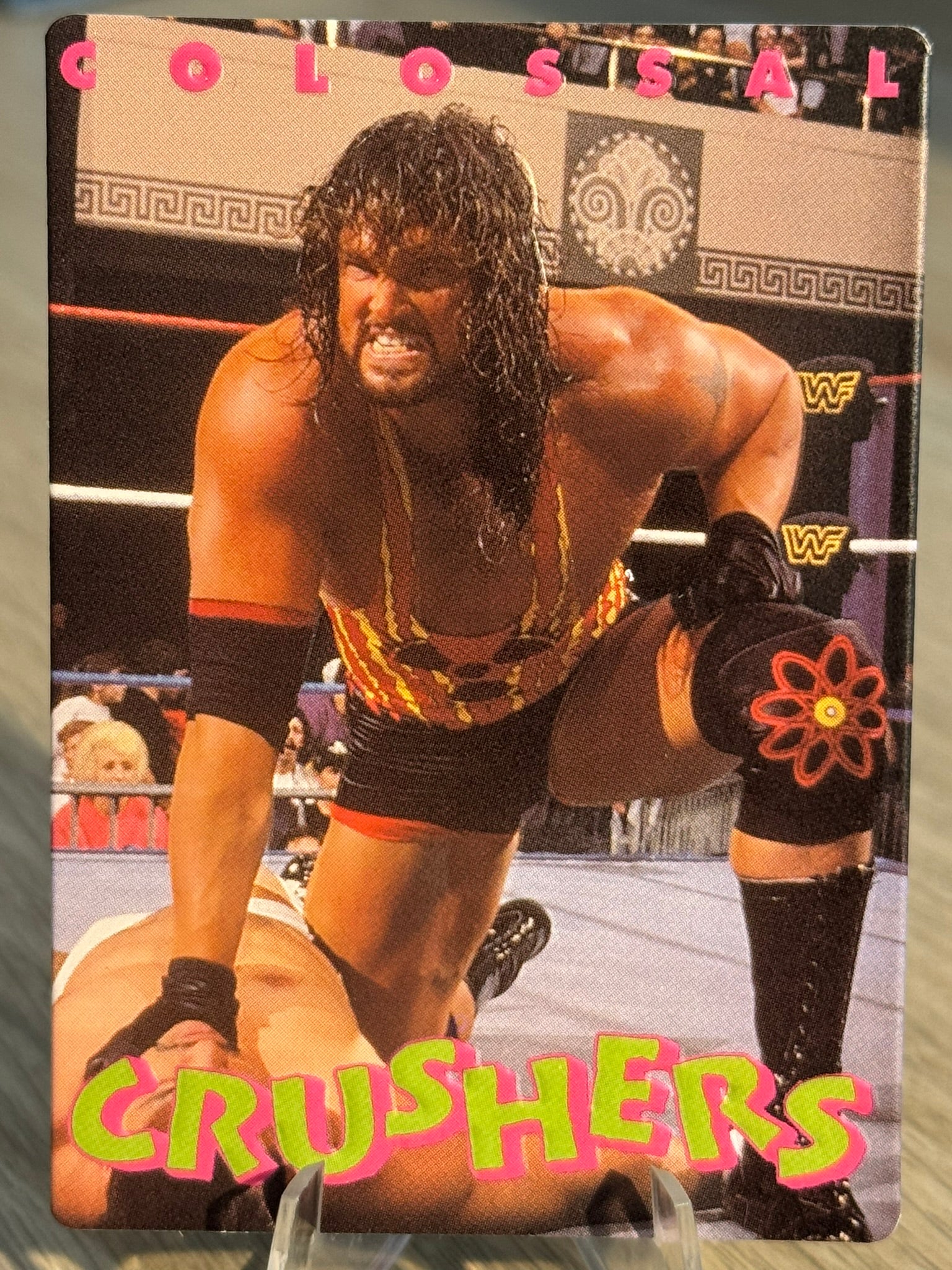 Adam Bomb 1994 Colossal Crushers WWE Action Packed #32