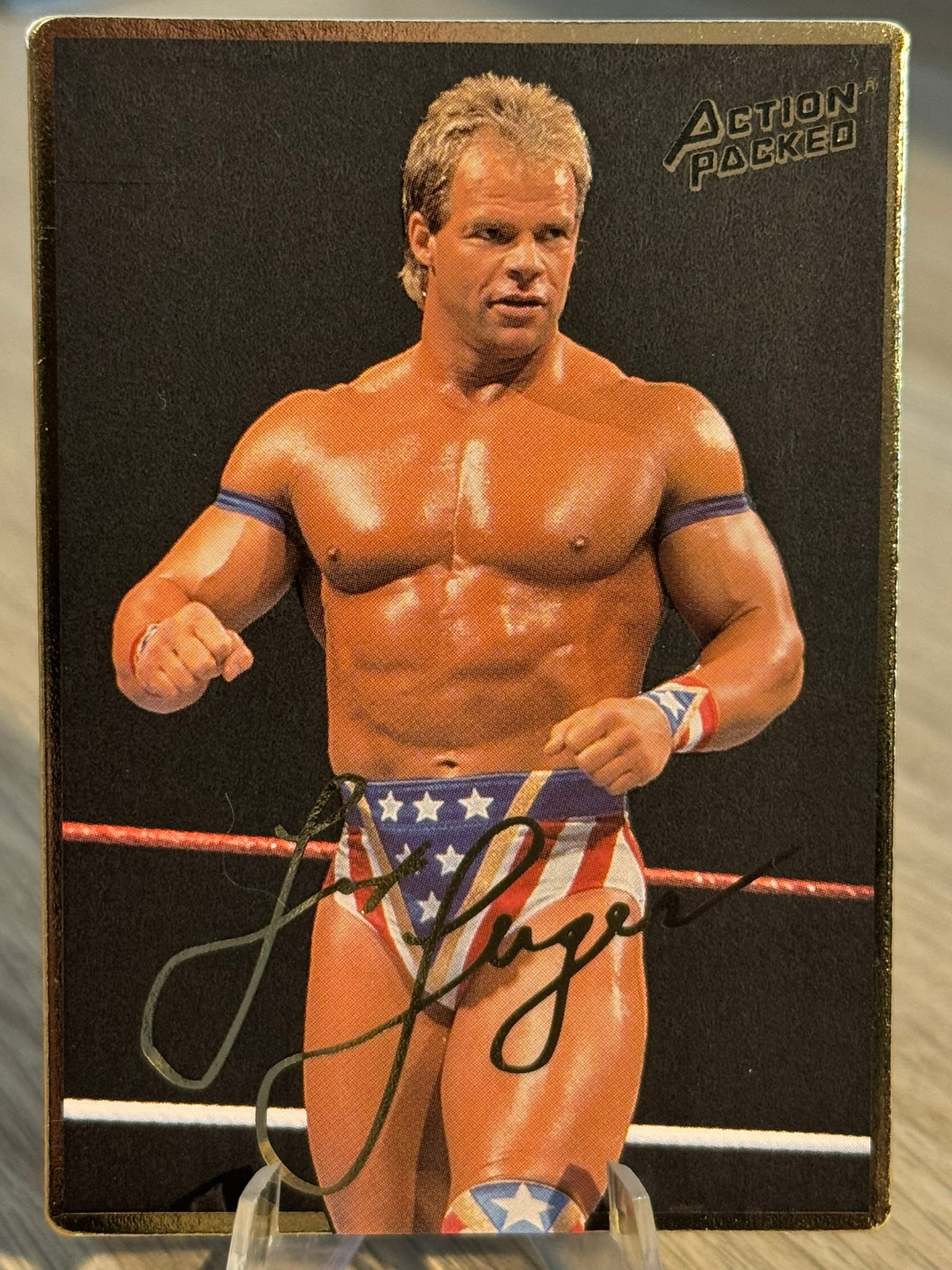 Lex Luger 1994 WWE Action Packed #19