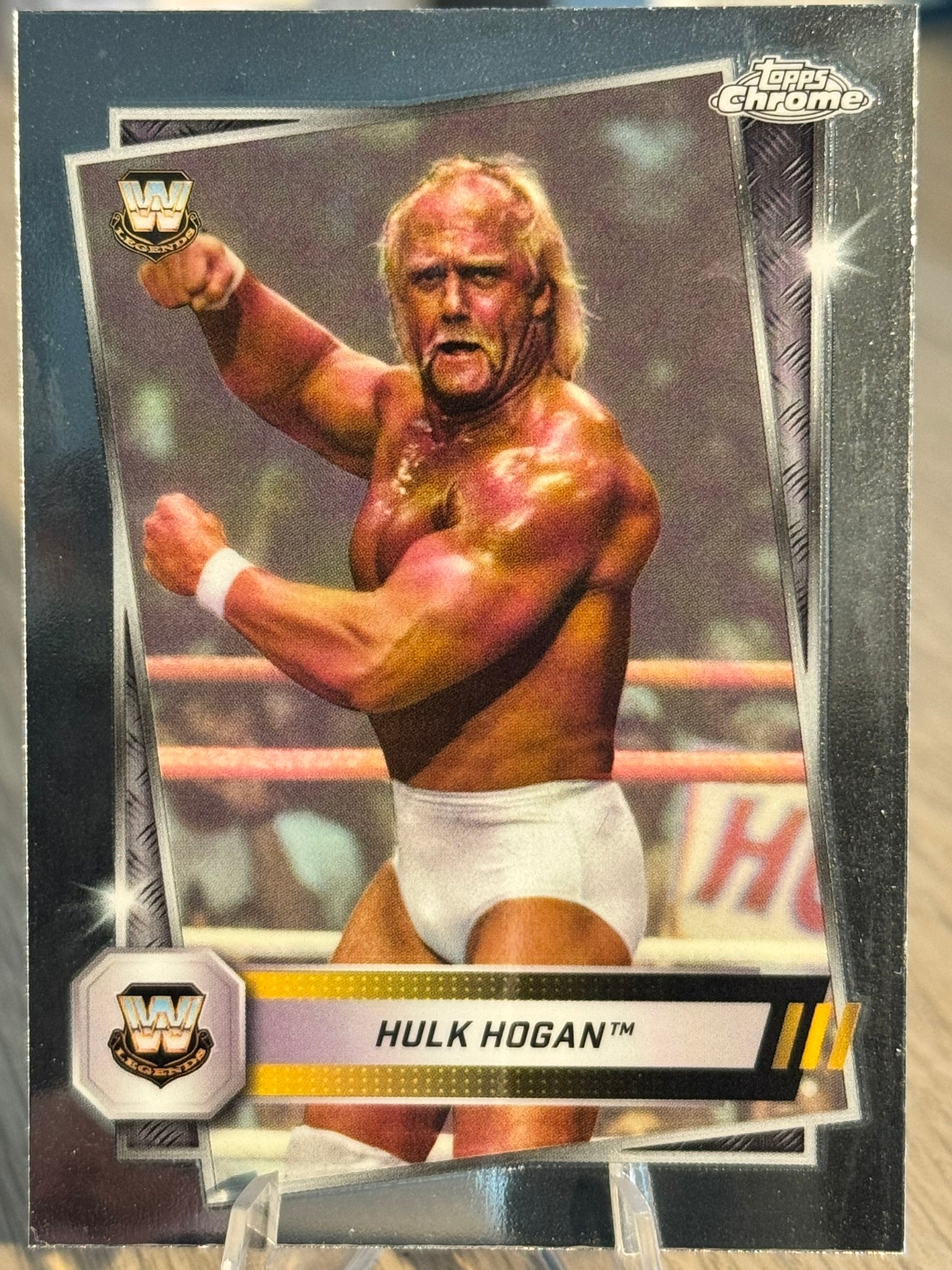 Hulk Hogan 2025 WWE Topps Chrome #12