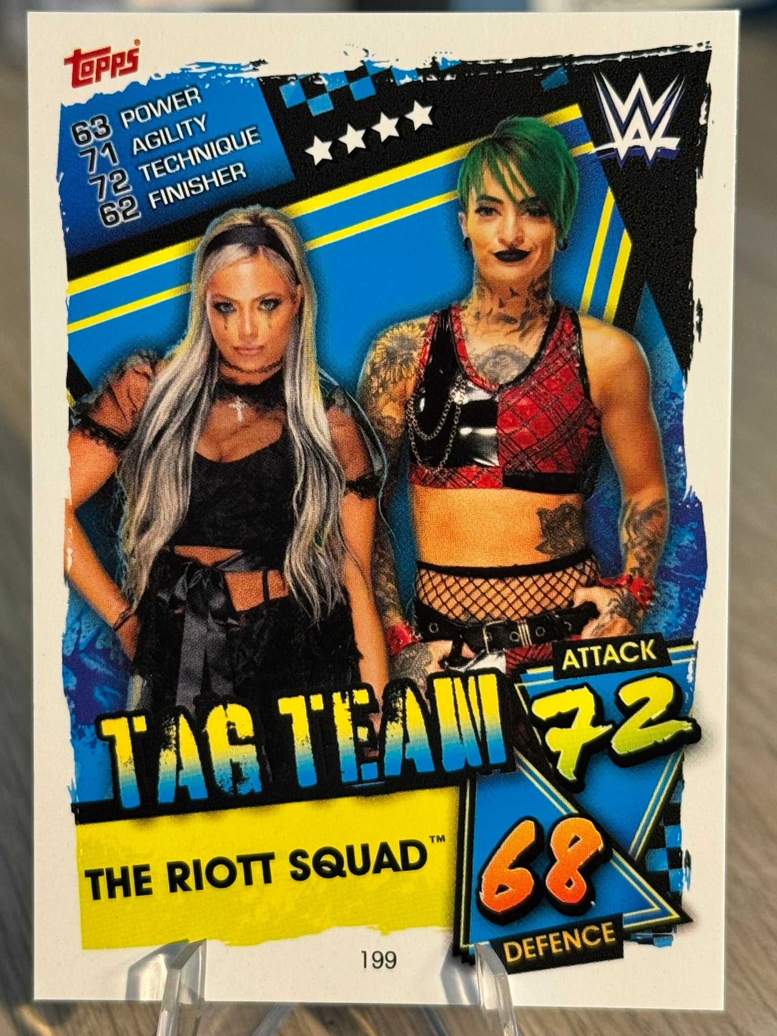 Riott Squad Liv Morgan & Ruby Riot WWE Slam Attax 2021 #199