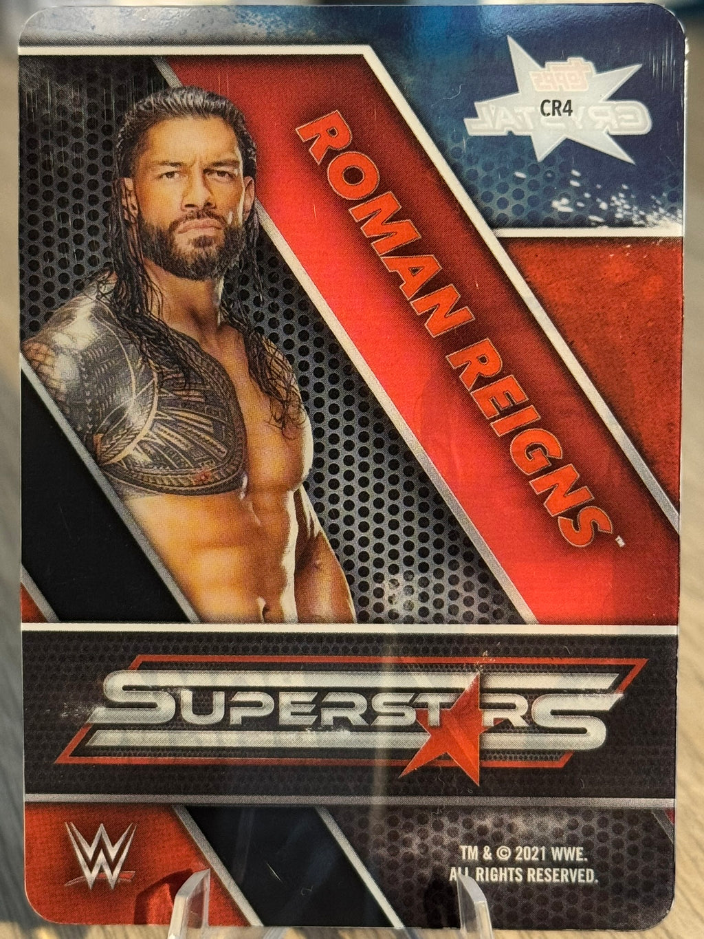 Roman Reigns Crystal WWE Topps 2021 #CR4