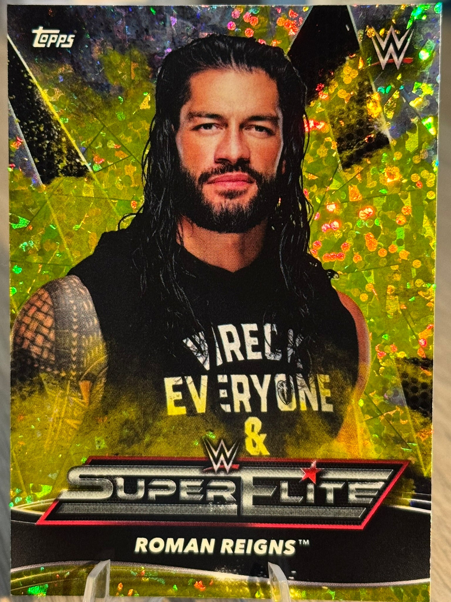 Roman Reigns Super Elite WWE Topps 2021 #CR4