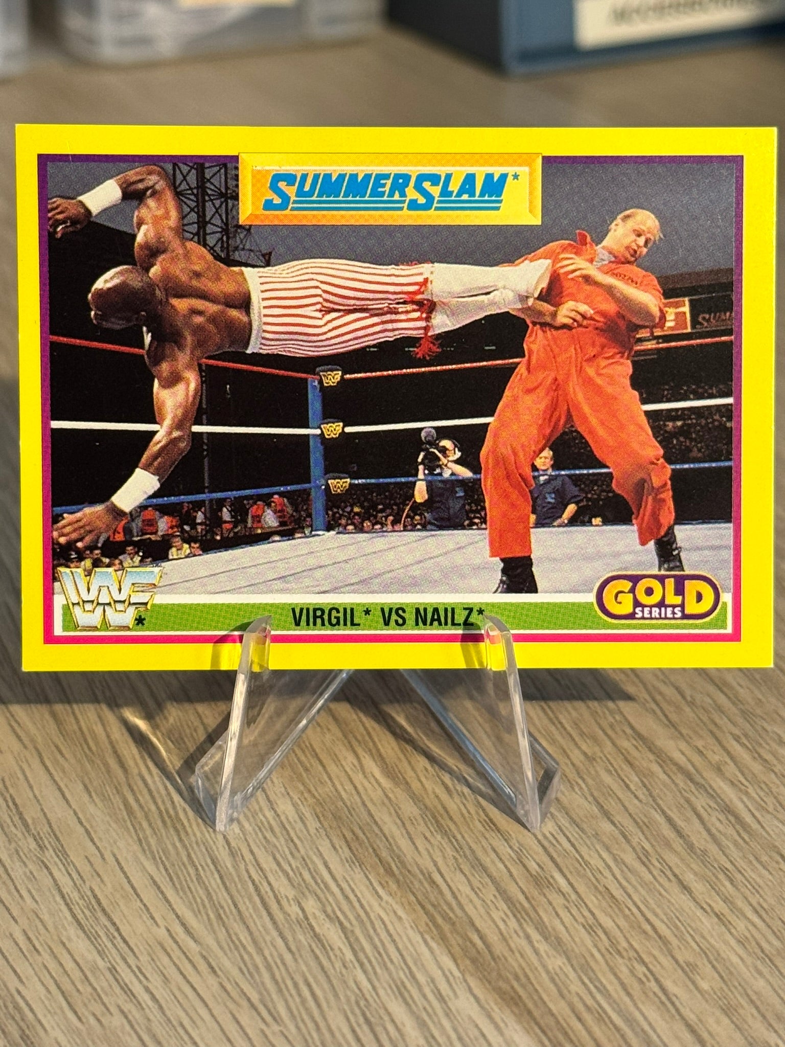 Virgil vs. Nailz WWE 1992 Gold Series 2 #16