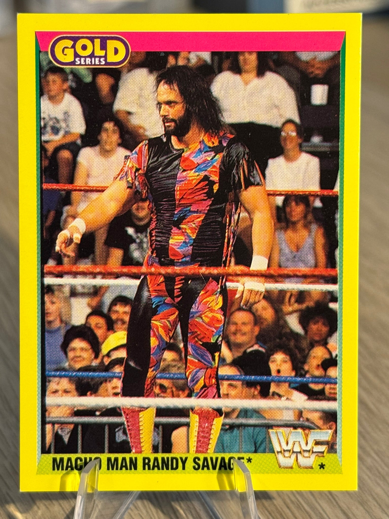 Macho Man Randy Savage WWE 1992 Gold Series 2 #18