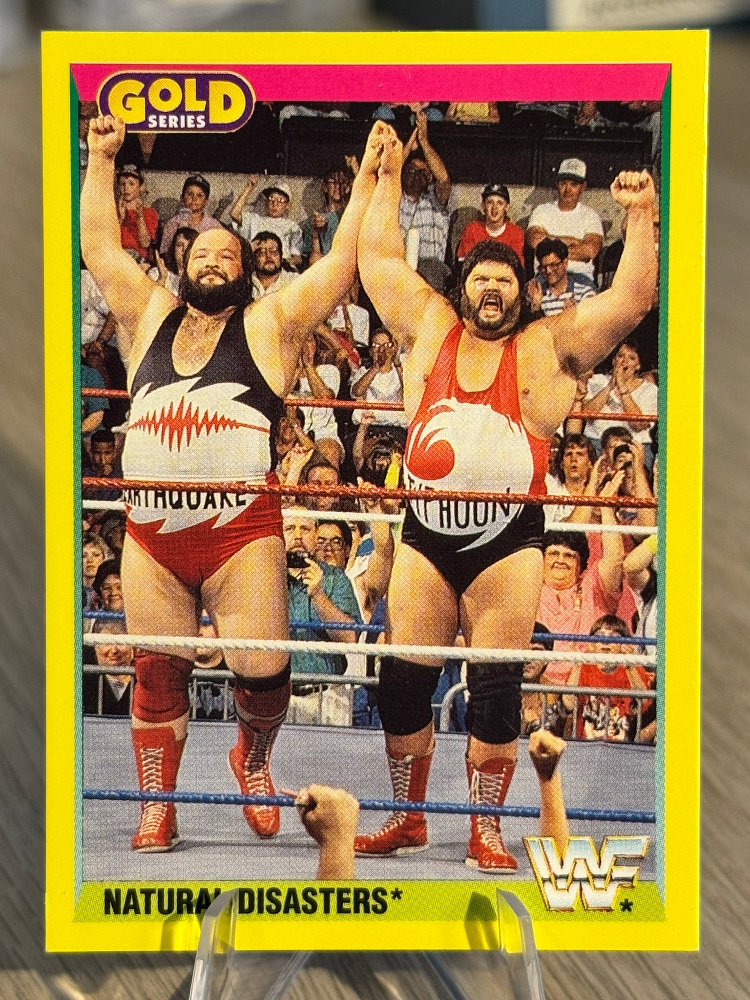 Natural Disasters WWE 1992 Gold Series 2 #22