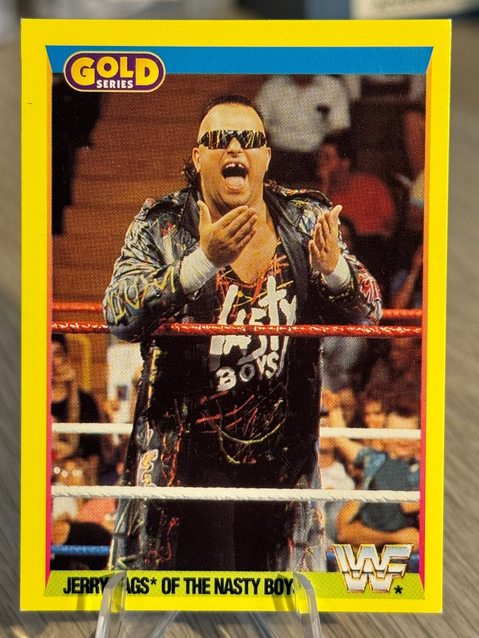 Jerry Sags of The Nasty Boys WWE 1992 Gold Series 2 #68