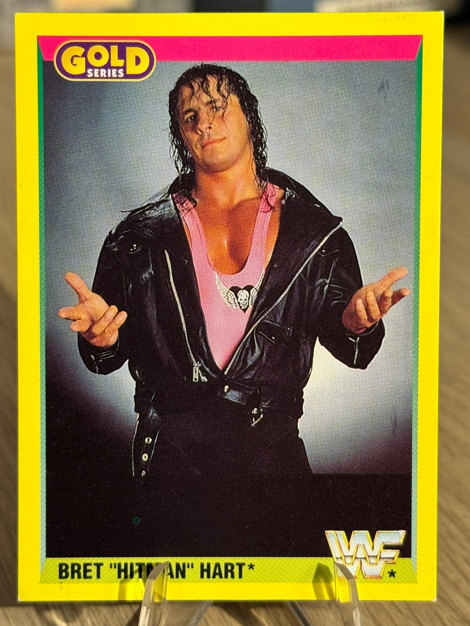 Bret Hart WWE 1992 Gold Series 2 #64
