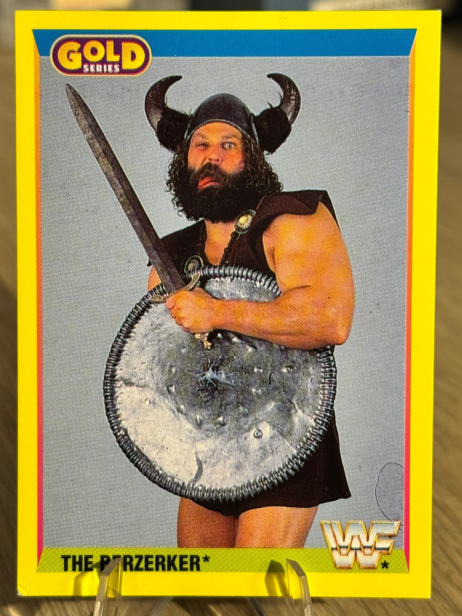 The Berzerker WWE 1992 Gold Series 2 #84