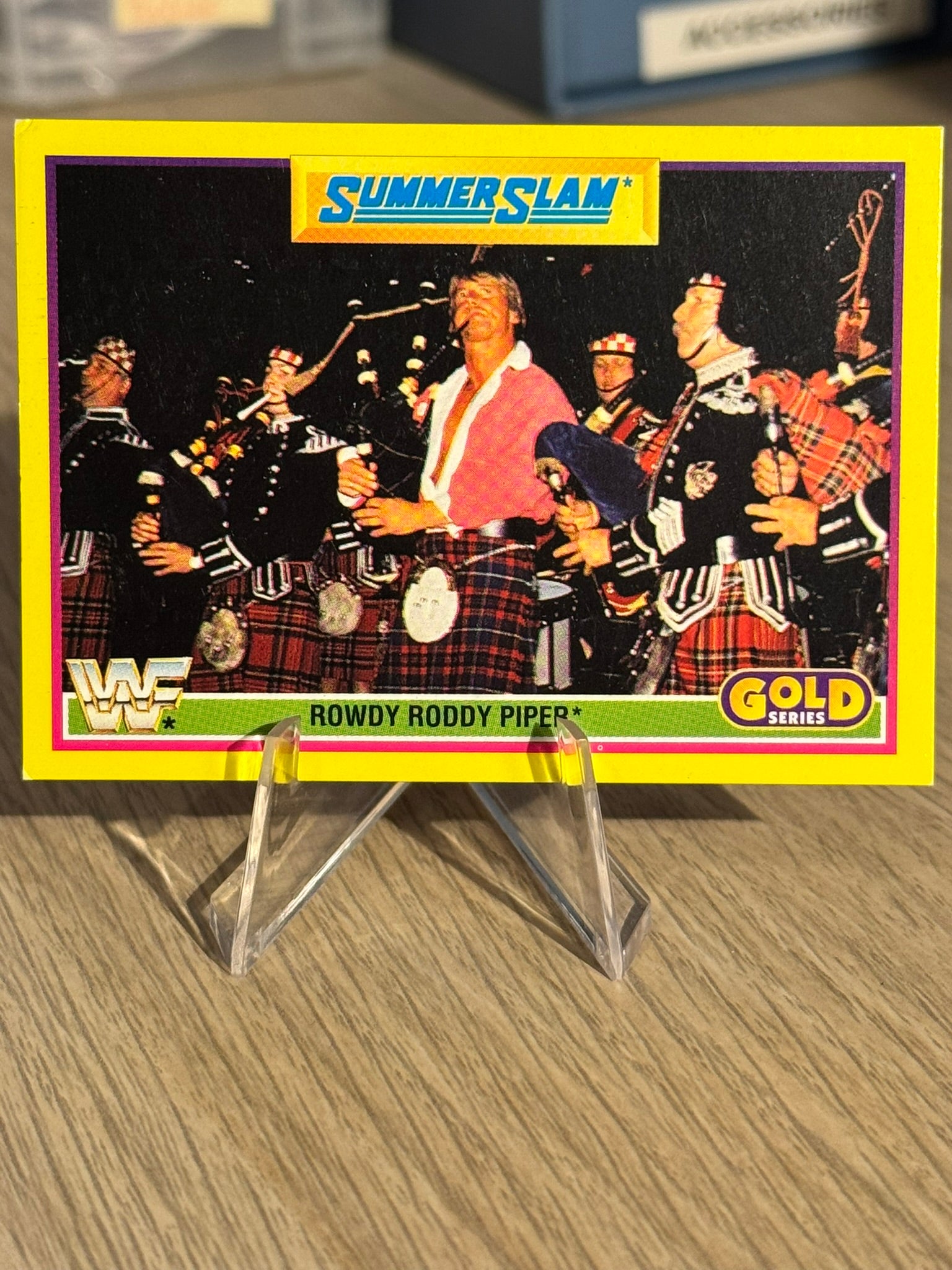Rowdy Roddy Piper WWE 1992 Gold Series 2 #9
