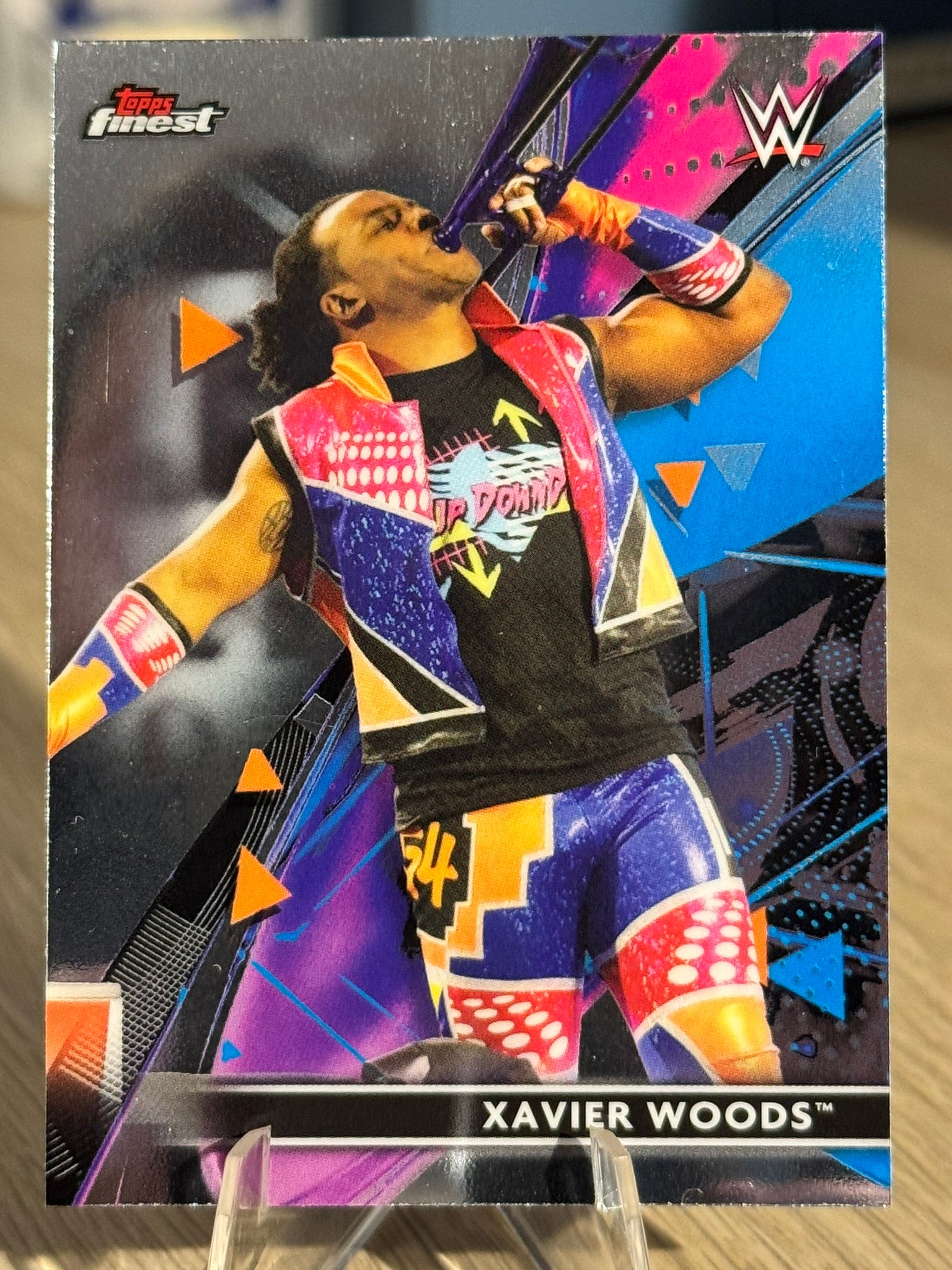 Xavier Woods WWE Topps Finest 2021 #41