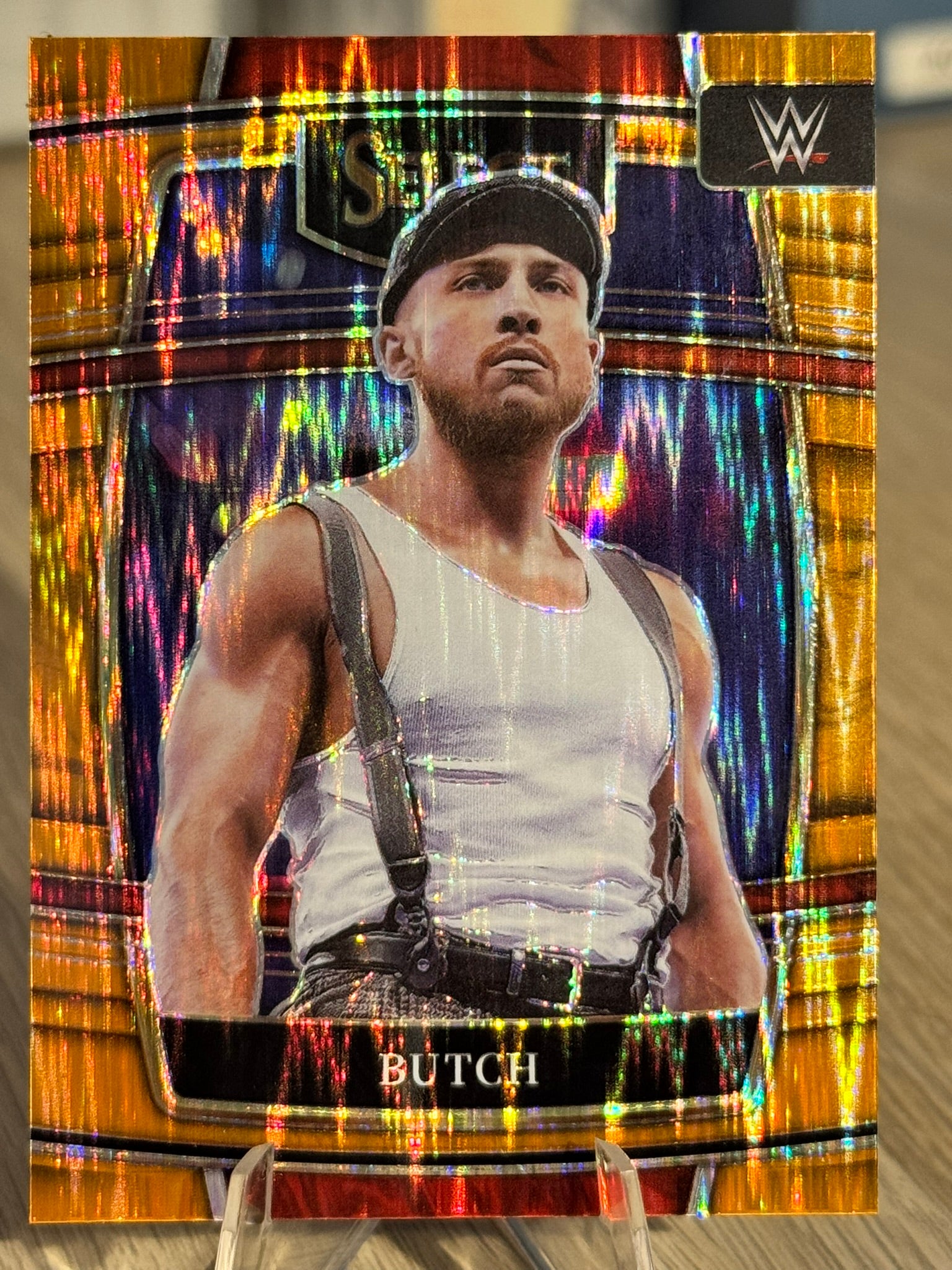 Butch 2022 Orange Flash Prizm WWE Select 2022 #84