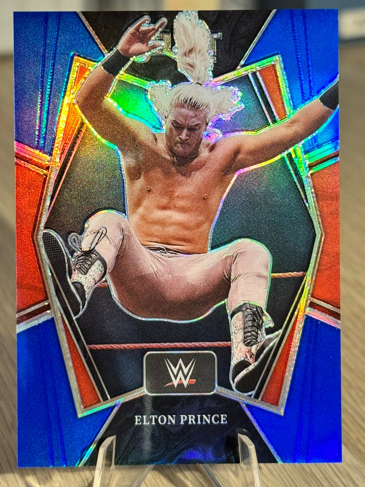 Elton Prince /199 2022 Blue Prizm WWE Select 2022 #136