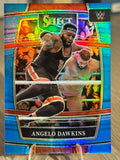 Angelo Dawkins /299 2022 Light Blue Prizm WWE Select 2022 #33