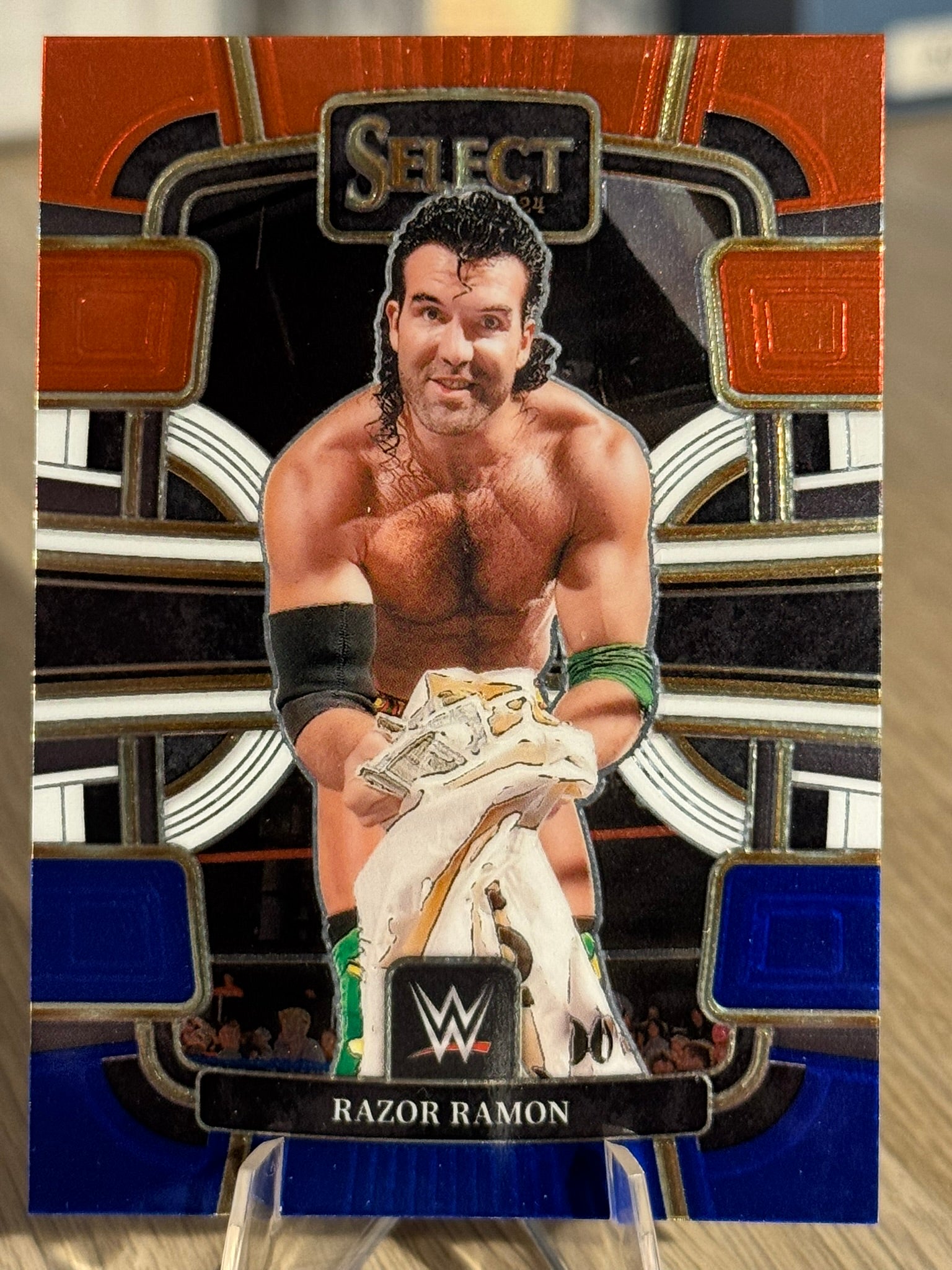 Razor Ramon 2024 Red / Blue Prizm WWE Select 2024 #83