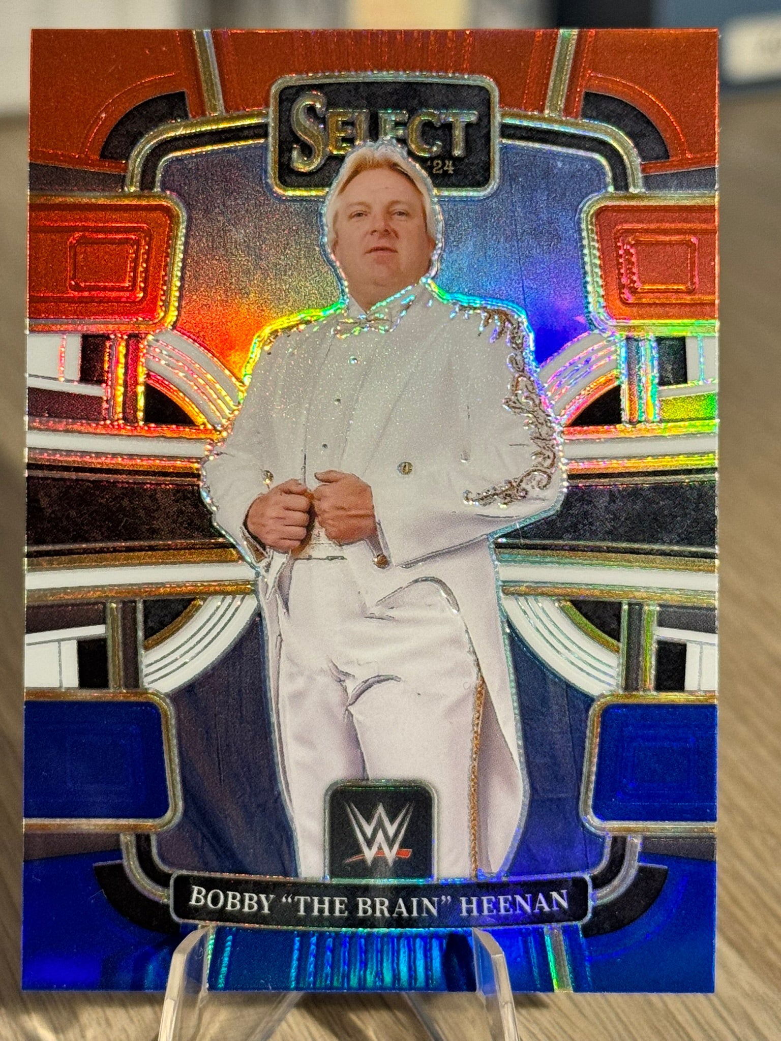 Bobby Heenan 2024 Red / Blue Prizm WWE Select 2024 #39