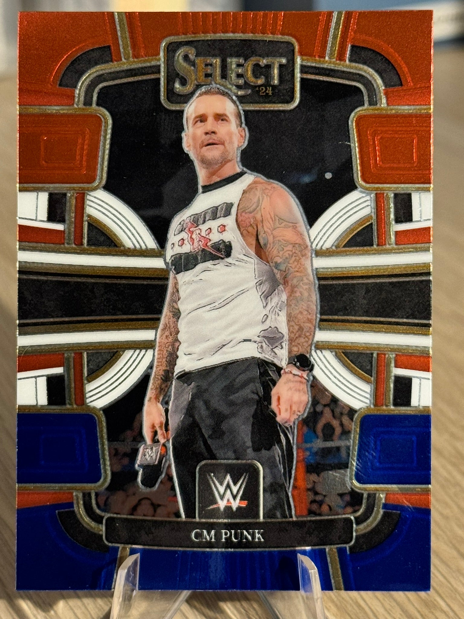 CM Punk 2024 Red / Blue WWE Select 2024 #20