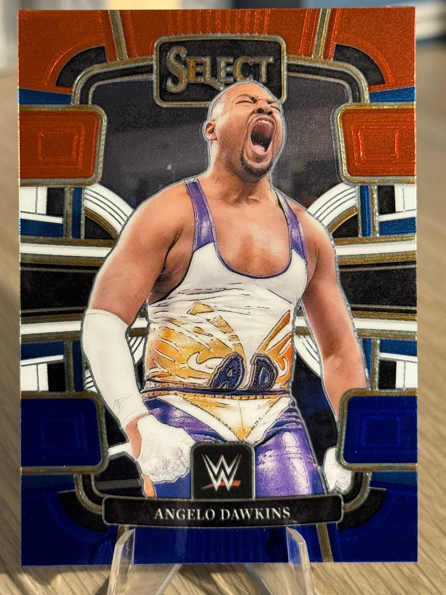 Angelo Dawkins 2024 Red / Blue WWE Select 2024 #50