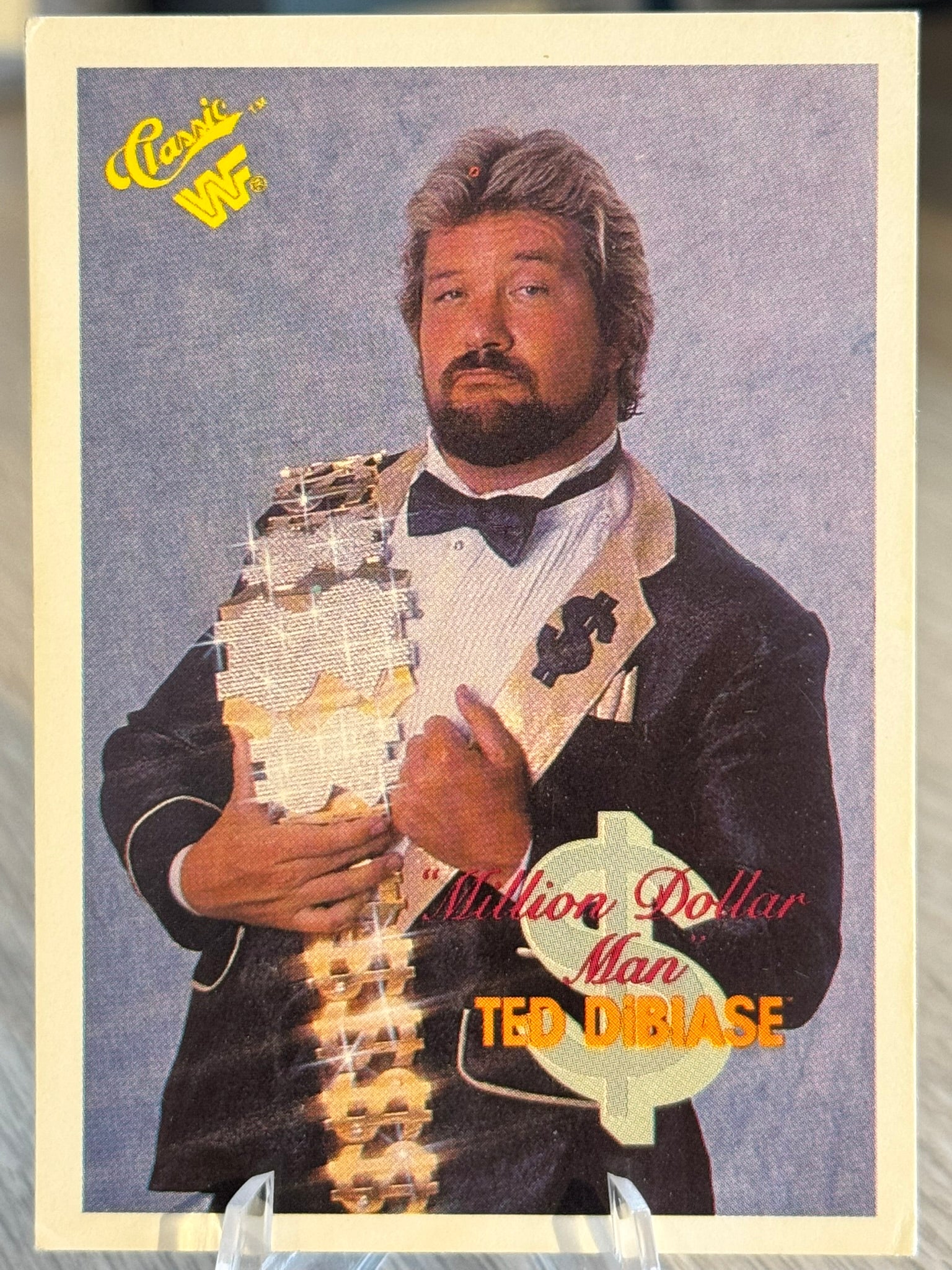 Million Dollar Man Ted DiBiase 1990 WWF Classic Games #8