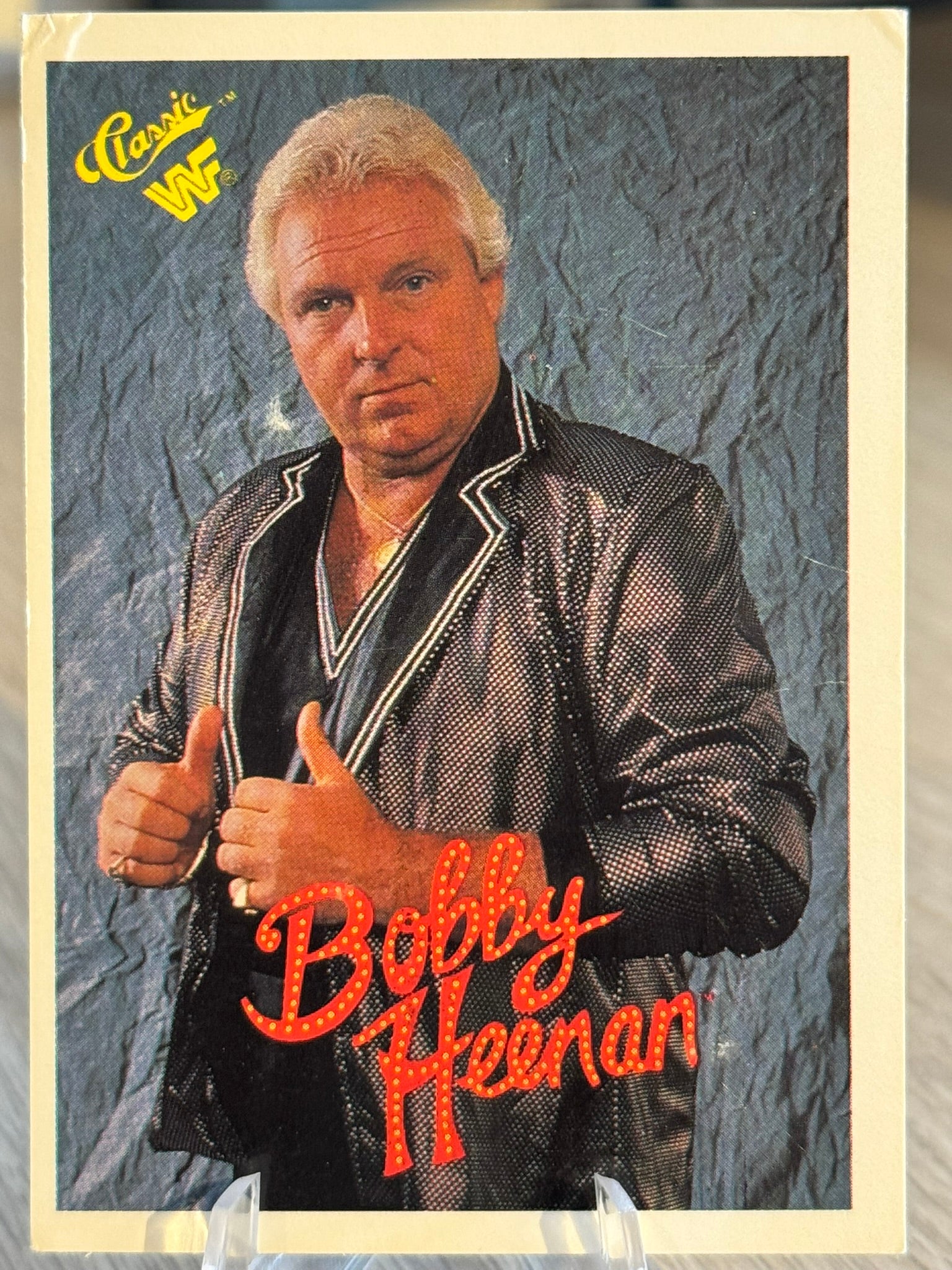Bobby Heenan Damaged 1990 WWF Classic Games #30
