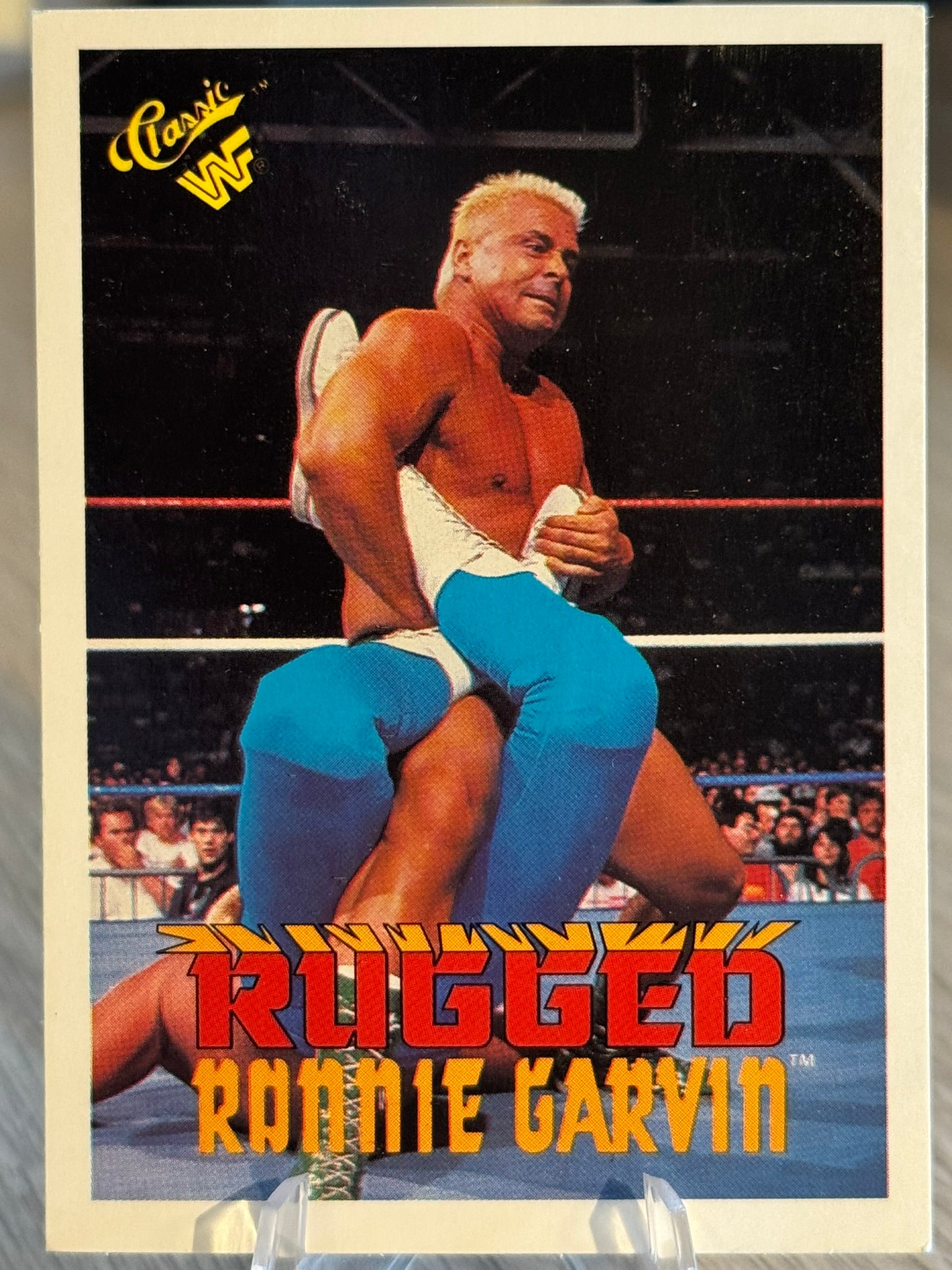 Rugged Ronnie Garvin 1990 WWF Classic Games #35
