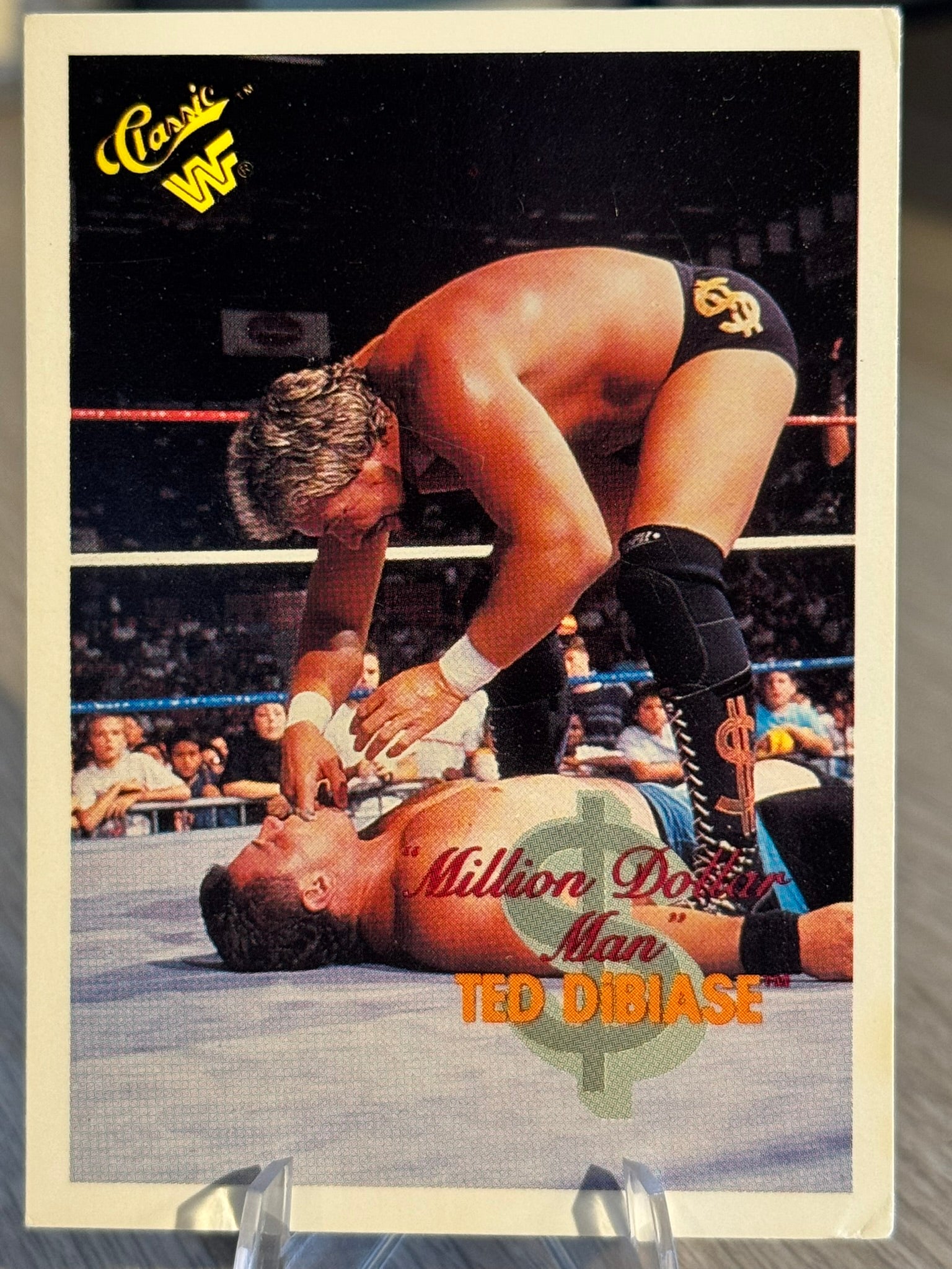 Million Dollar Man Ted DiBiase 1990 WWF Classic Games #64
