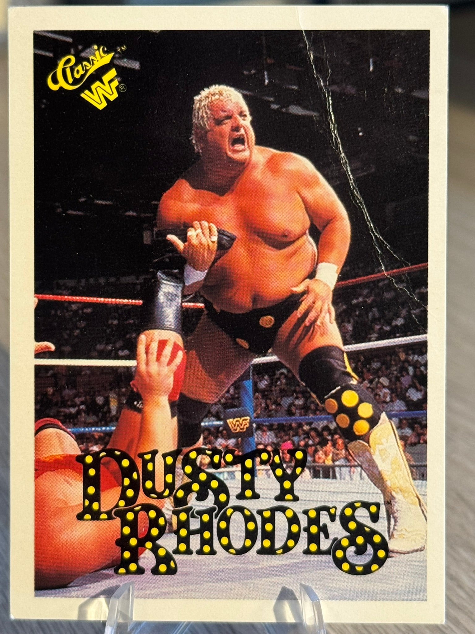 Dusty Rhodes Damaged 1990 WWF Classic Games #71