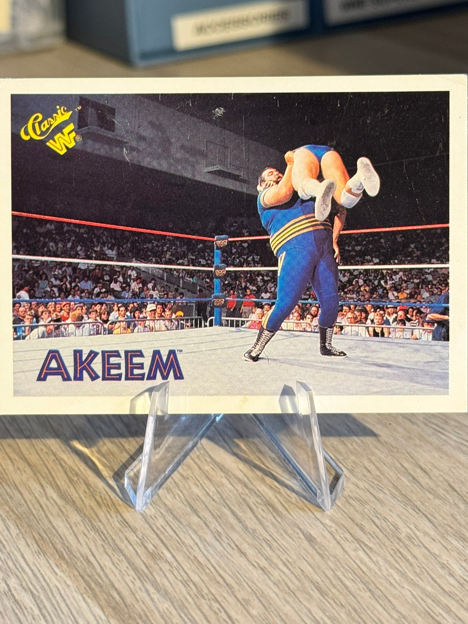 Akeem 1990 WWF Classic Games #78