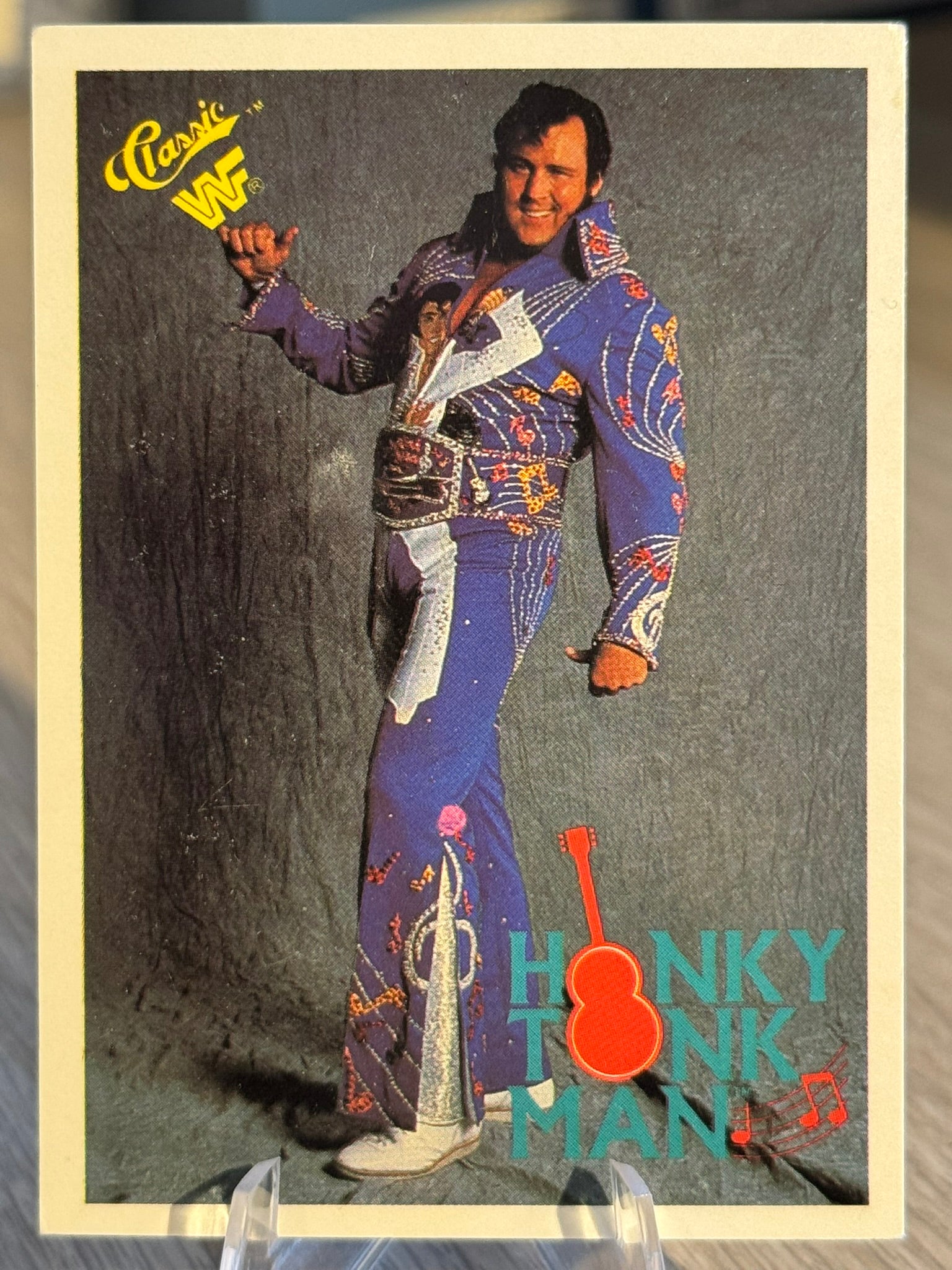 Honky Tonk Man 1990 WWF Classic Games #80