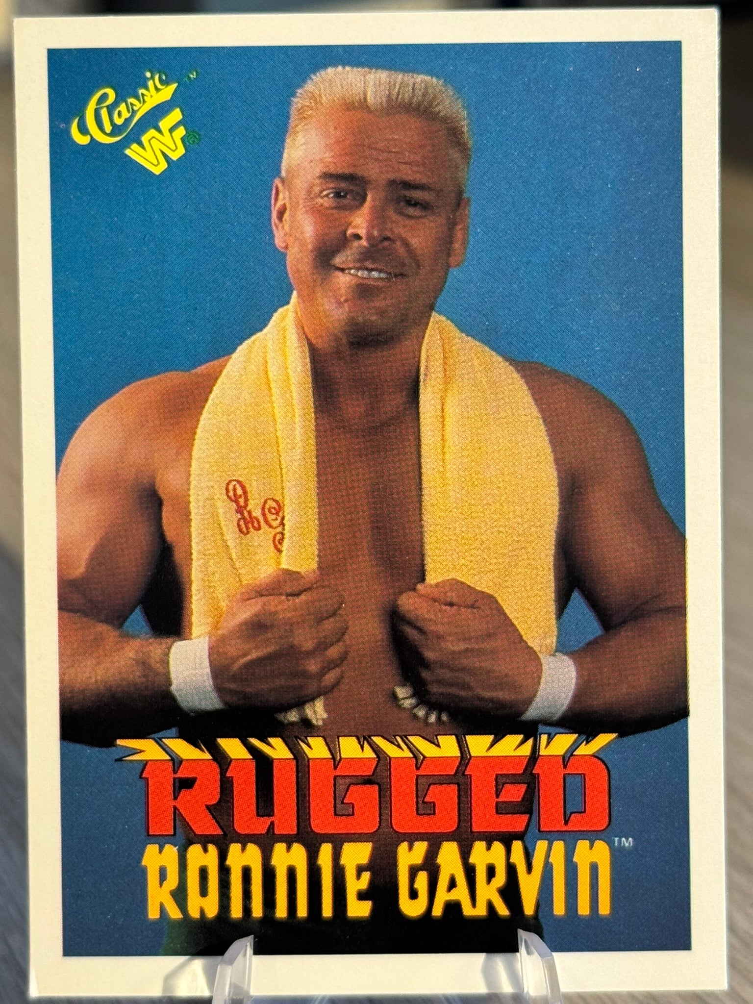 Rugged Ronnie Garvin 1990 WWF Classic Games #89