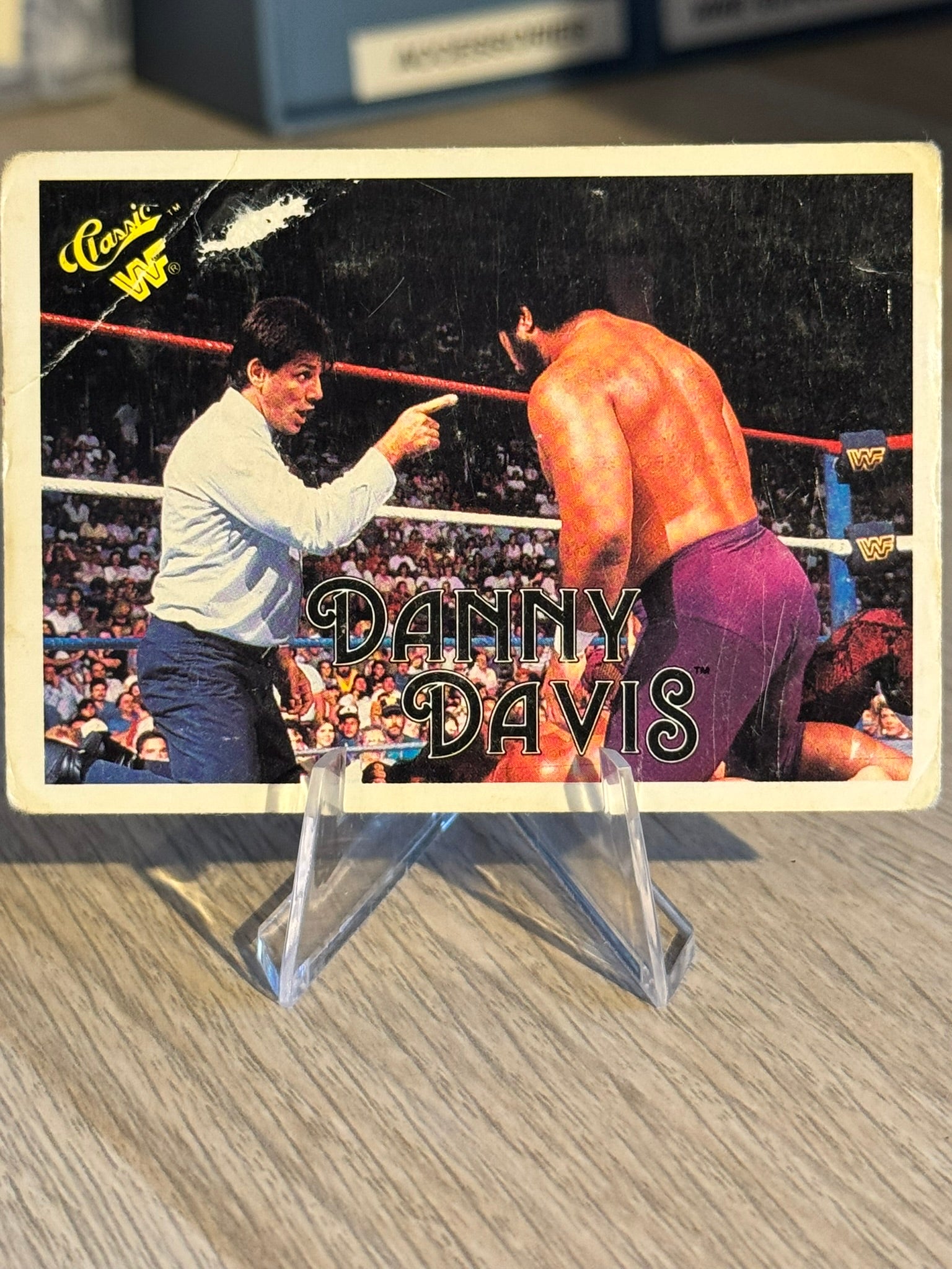 Danny Davis Damaged 1990 WWF Classic Games #101